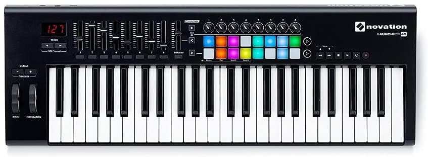 Novation Launchkey 49 Usb Teclado Controlador Ableton Live 49-Note Mk2 Versión AMS-LAUNCHKEY-49-MK2