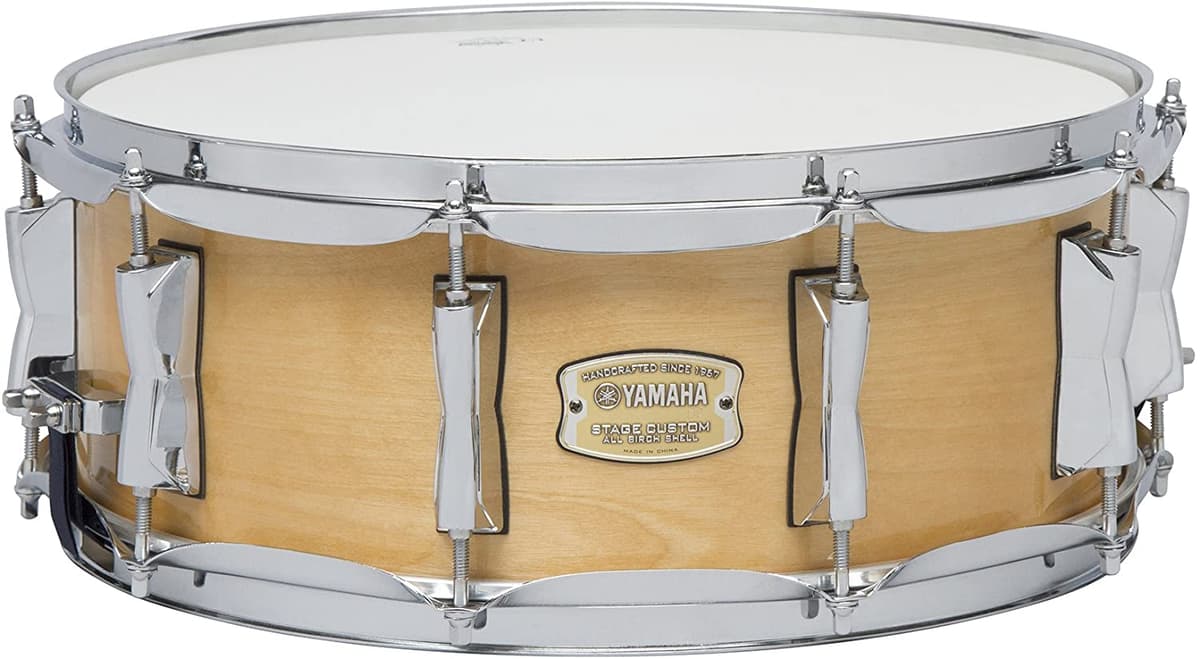 Bombo Yamaha De Abedul Color Rojo 18 X 15 Madera Natural 14" SBS-1455NW