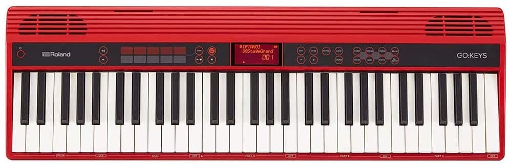 Roland GO-61K Teclado Portátil de 61 Teclas con Bluetooth Integrado para Creación Musical