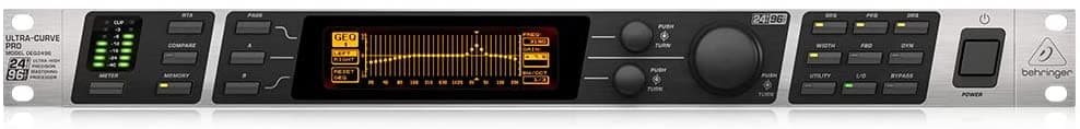 Behringer Ultracurve Pro Deq2496 Ultra High Precision 24 Bit 96 Khz Equalizer Analyzer Destroyer Y Mastering Procesador