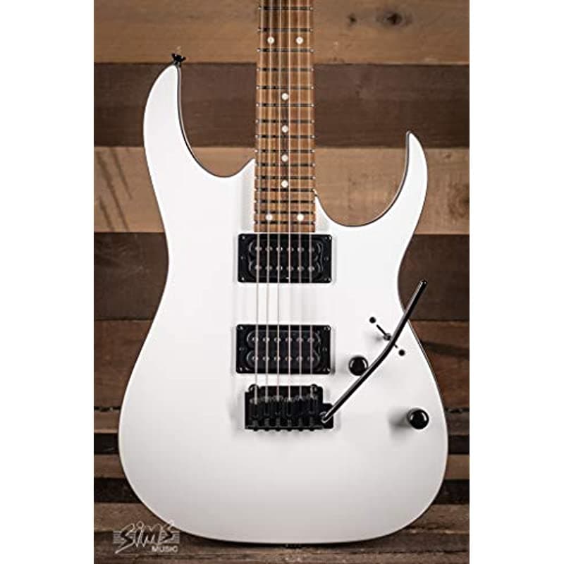Ibanez GRGA Guitarra Eléctrica de Cuerpo Sólido de 6 Cuerdas para Diestros Blanca (GRGA120WH)