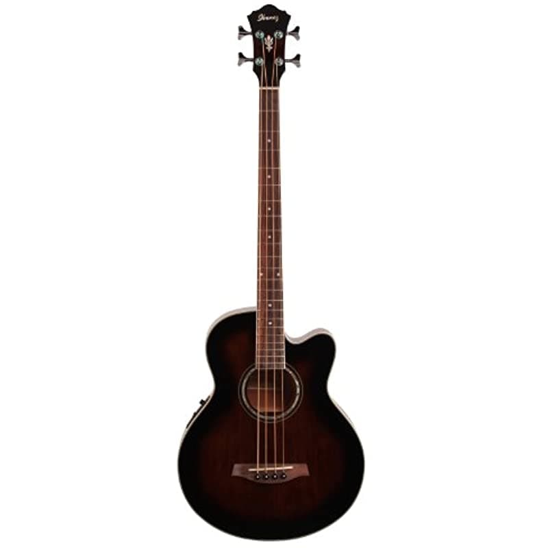 Ibanez Bajos Acústico-Eléctrico Violín Oscuro Sunburst AEB10EDVS