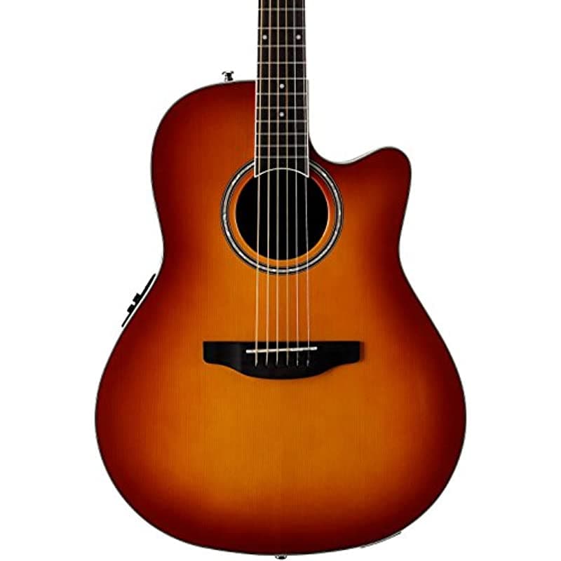 Ovation Aplausos 6 Cuerdas Electroacústica Honey Right Burn Burn-Depth Ab24Ii-Hb