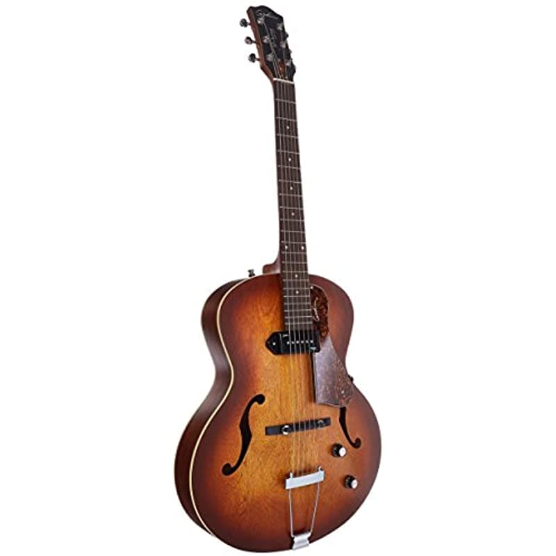 Godin 5th Avenue Kingpin P90 Guitarra Electroacústica Jazz, Cognac Burst, Calidad Superior, Ideal para Jazz y Blues. 31986