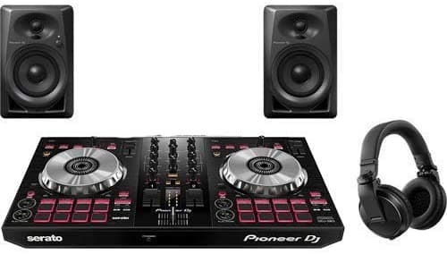 Pioneer Pro Dj Bundle Ddj-Sb3 + Dm-40 Set + Hdj-X5 Auriculares