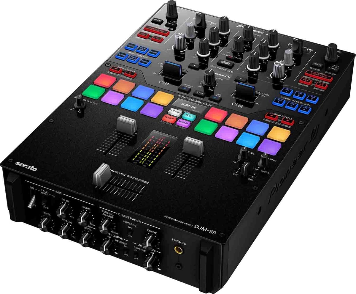 Pioneer Dj Dj Mezclador Negro 4.25 X 10.51 X 16.04 Djm-S9