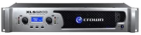 Crown Xls 2500W Amp Xover Y Limtr 120V NXLS2500-0-US