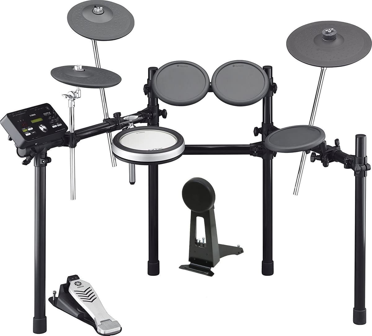 Yamaha DTX522K Batería Electrónica Kit de 3 Zonas con Pad de Redoblante Texturizado DTX522SET1