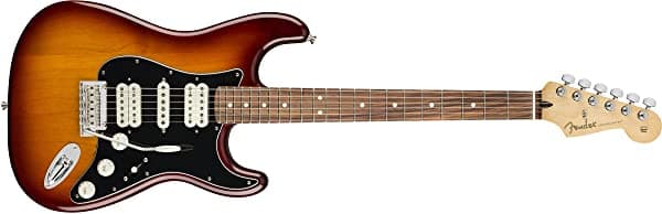 Fender Player Stratocaster HSH - Guitarra Eléctrica con 2 Años de Garantía, Tobacco Burst, Diapasón de Pau Ferro 144533552