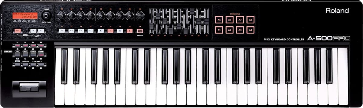 Roland A-500Pro-R 49-Key Midi Teclado Controlador Negro