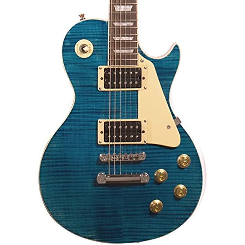Sawtooth Heritage Series Flame Maple Top Guitarra Eléctrica Cali Blue Flame ST-H58S-CBFL
