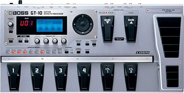 Boss Gt-10 - Pedal Multi-Efectos Para Guitarra.
