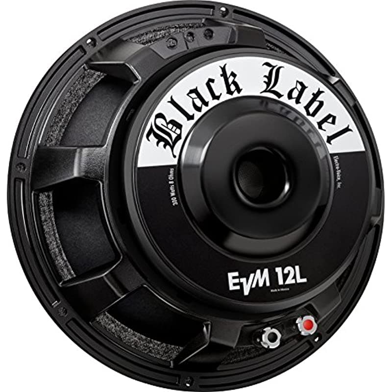 Electro-Voice Evm12L Blacklabel 12 Zakk Wylde Signature Guitarra Parlante 300 Vatios A 8 Ohmios BLACKLABEL8