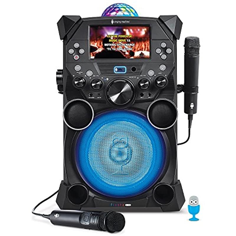 Singing Machine Sdl9039 Fiesta Más Hi-Def Karaoke Sistema Lcd Monitor