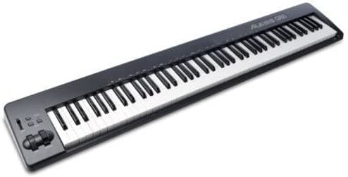 Alesis Q88 | Usb Midi Teclado 88 Teclas Sensibles A La Velocidad Midi-Salpit Jack Pitch & Modulation Wheels Y Software De Producción Incluido