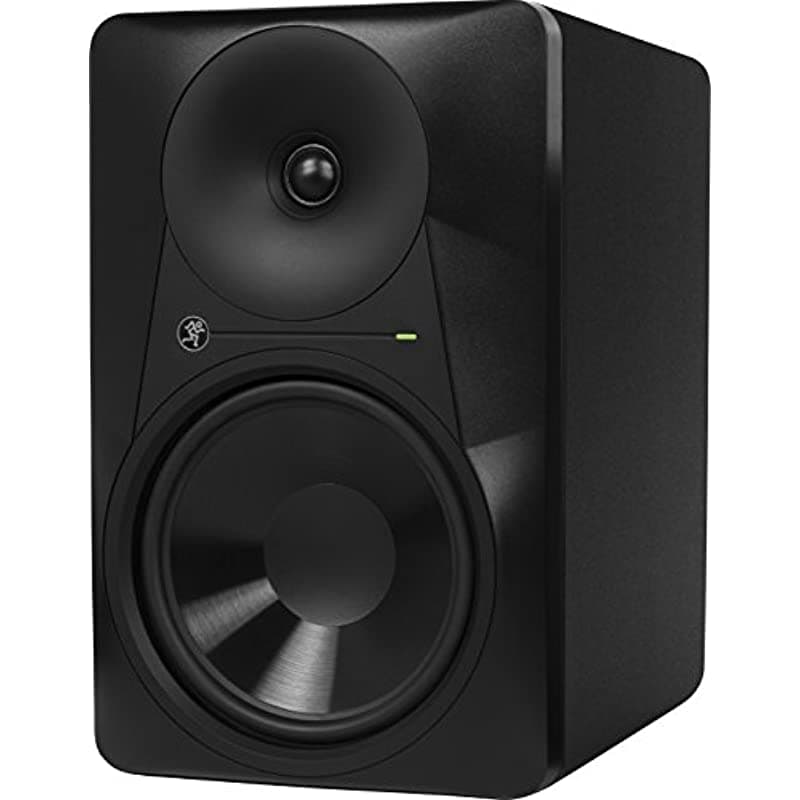 Mackie MR Series, Monitor de Estudio de 8 Pulgadas con 65 Vatios de Amplificación Bi-Amplificada Clase A/B, Activo (MR824), Negro