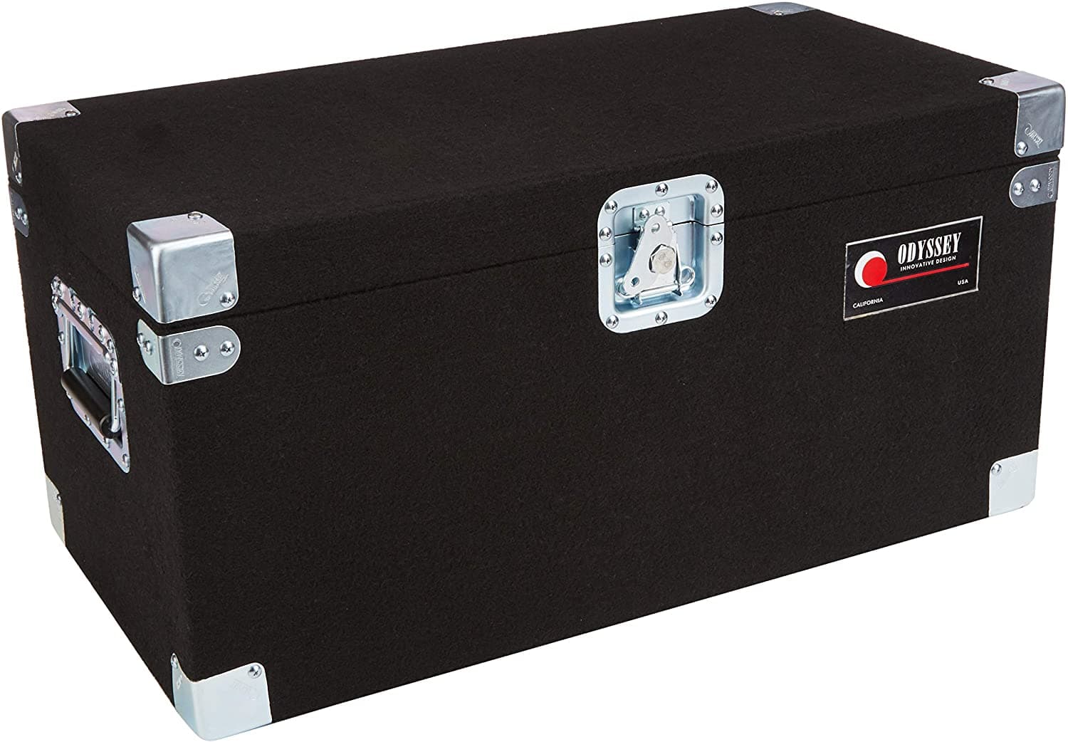 Odyssey Clp200P Carpeted Pro Lp Case Empotrado Hardware 200 Vinyl Lp'S