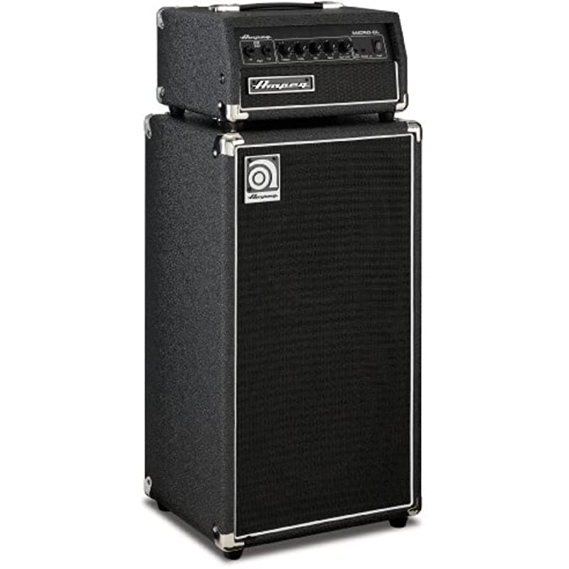 Ampeg Micro-CL Bass Amp Stack - Cabezal 100W y gabinete con 2 x 10 pulgadas