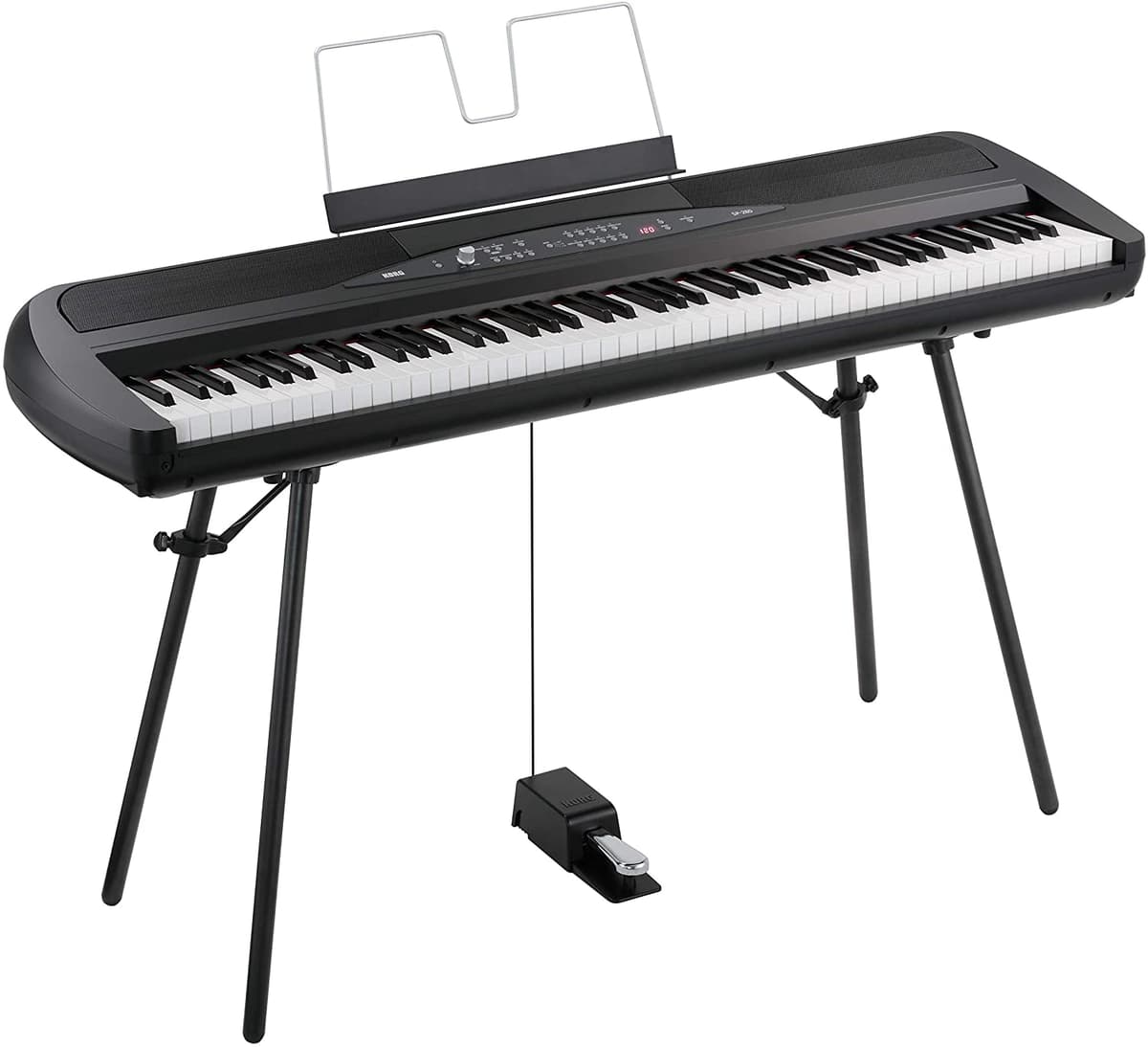 Korg Sp280Bk Piano Digital De 88 Teclas Con Altavoz