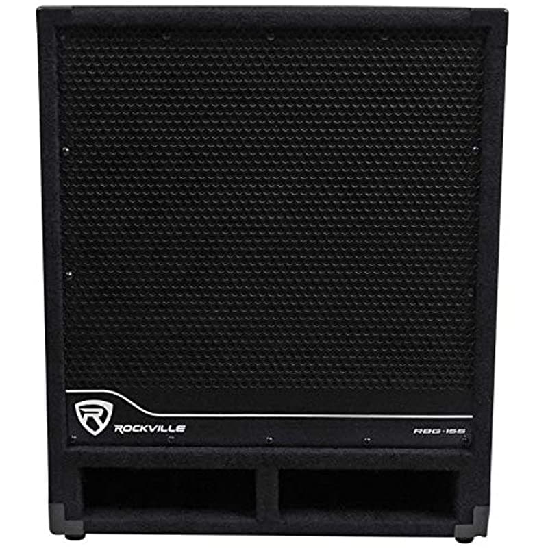 Rockville - Subwoofer De Estudio Activo / Con Alimentación Pro Reference Apm10B 10 Pulgadas 400W 15 Pulgadas RBG15S