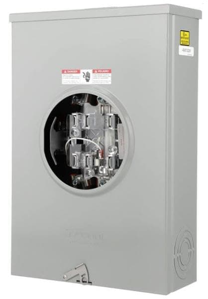 SIEMENS 40407-02JM Meter Socket Talon 200A 7J RGLS 1POS LVRBPS MS OH/UG