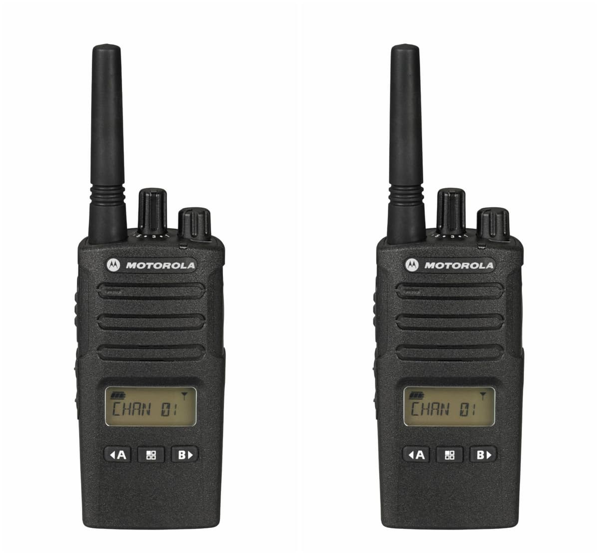 Motorola RMU2080D 2-Pack Radios Bidireccionales Digitales con Display - 8 Canales, UHF 450-470MHz RMU2080d-2PK
