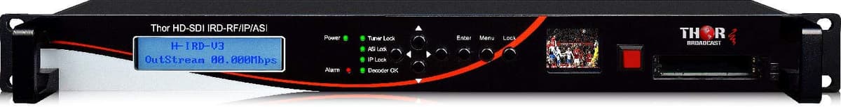 Thor H-IRD-V3s Integrated Receiver Decoder para DVB-S2/ASI/IP