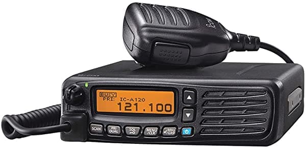 Icom IC-A120 Aviation VHF Air Band Transceiver Radio with Noise Cancelling and Bluetooth * PEDIDO!
