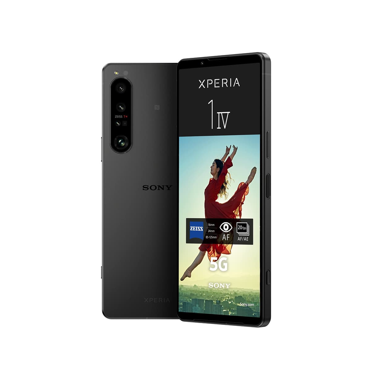 Sony Xperia 1 IV XQ-CT72 5G Dual 256GB 12GB RAM Liberado de Fábrica (Solo GSM | No CDMA - no compatible con Verizon/Sprint) - Negro XQCT54C0B.YD