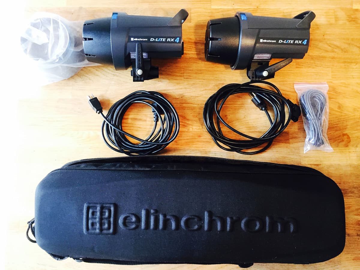 Elinchrom D-Lite RX 4/4 EL 20852KIT kit de iluminación con soportes, luces de estudio, multi color