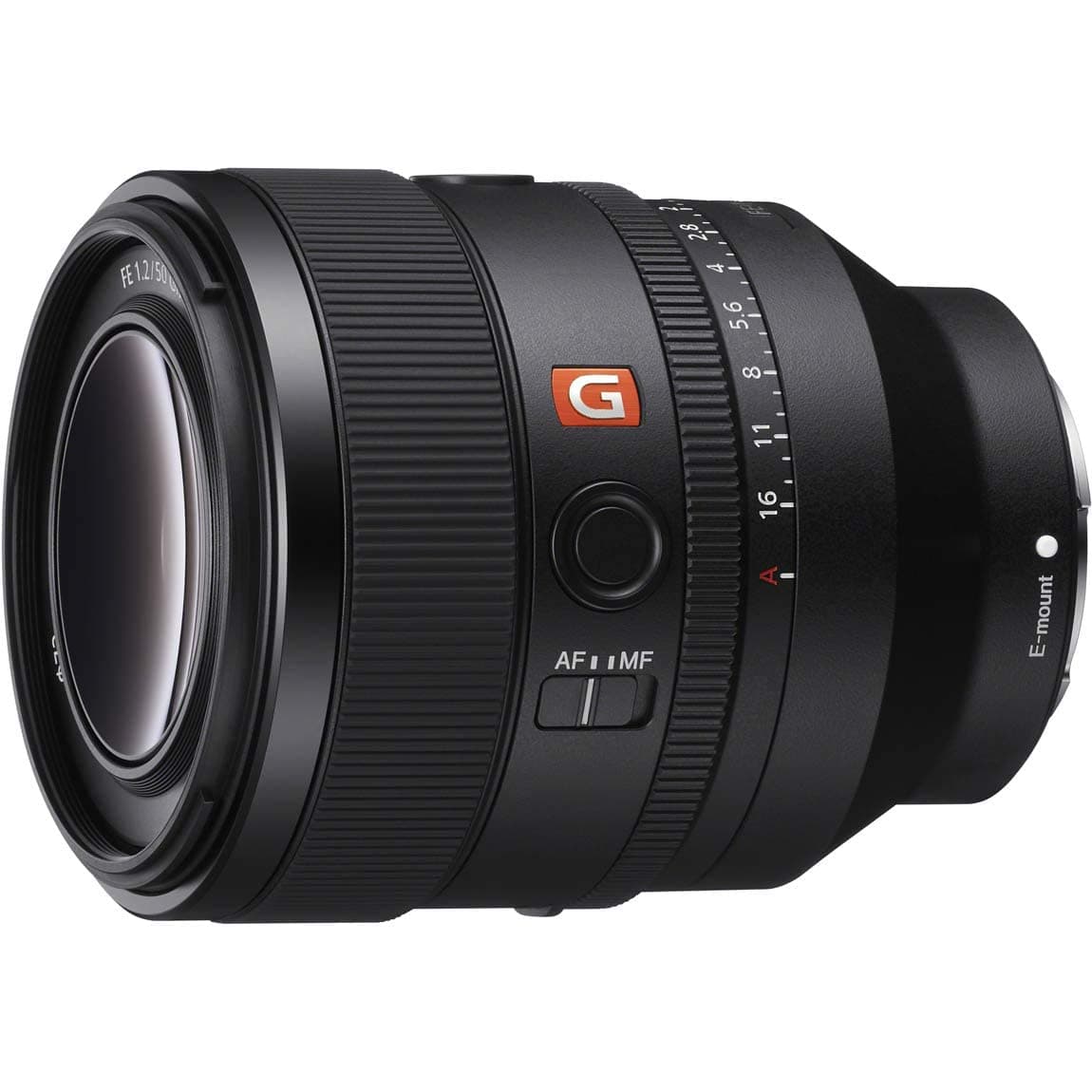 Sony G Master SEL50F12GM Lente FE 50mm f/1.2 para Full-Frame | Prime luminoso | Montura E | Bokeh suave | Enfoque automático rápido y silencioso