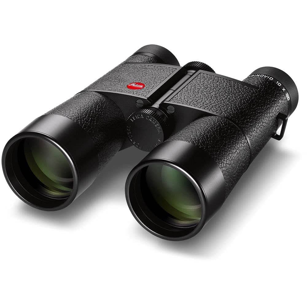 Leica Camera LEI-407 Binoculares 10x40, cuero, negro (40720)