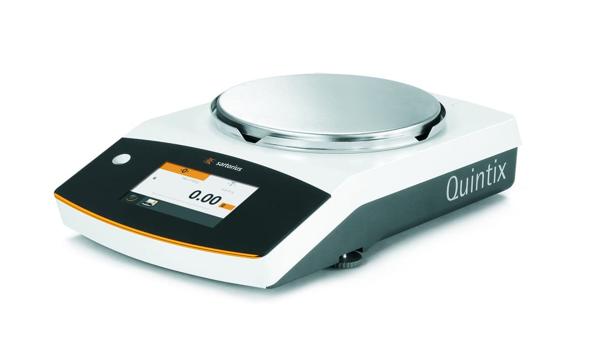 Sartorius Quintix313-1S Balanza de precisión, calibración interna, capacidad 310 g, legibilidad 1 mg, 100-240 V