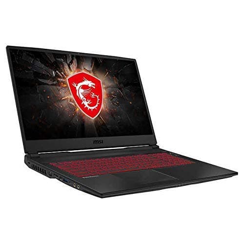 MSI GL75 Gaming Laptop, Intel Core i7-10750H 10ª Gen, 16GB RAM, Pantalla 17.3" Full HD 144Hz, NVIDIA GeForce GTX 1660 Ti, SSD 256GB + HDD 1TB