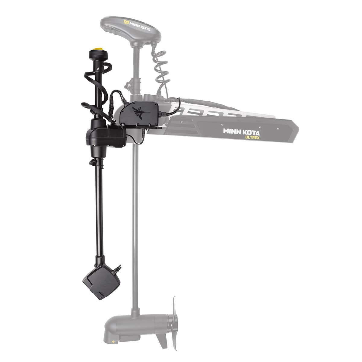 Humminbird MEGA Live TargetLock 710308-1 para motor Minn Kota Ultrex 45"/52" sistema de sonda en vivo MEGA Imaging montaje Target Lock para pesca en agua dulce y salada