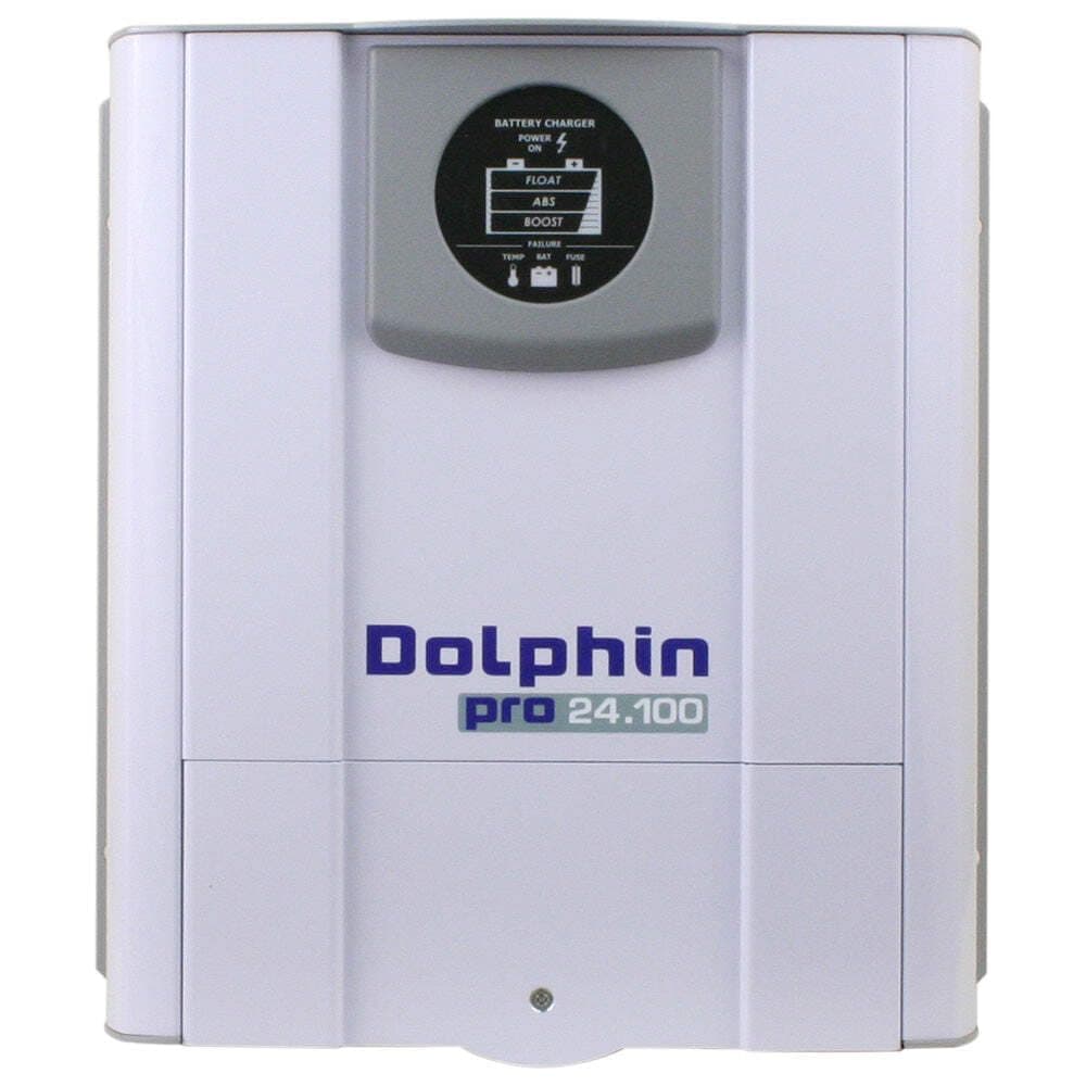 Boating Accessories Scandvik Dolphin 99504 Cargador de Batería Marino 24V 100A 3 Salidas Pro Marine Charger para Barcos y Yates