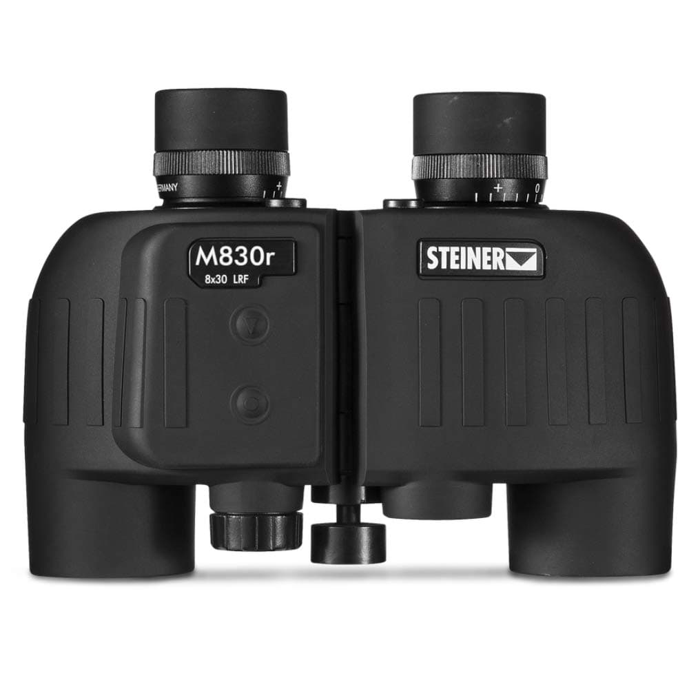 Steiner Military 2680 - Binoculares militares 8x30 con telémetro láser, precisión de grado militar y alta claridad óptica