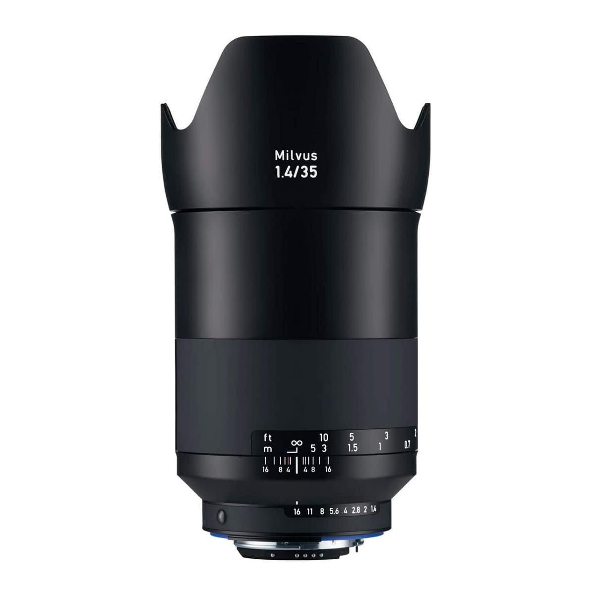 ZEISS Milvus 35mm f/1.4 000000-2111-637 Lente Full Frame para Nikon F-Mount ZF.2, Negro, Apertura Rápida, Alto Rendimiento, Bokeh Suave