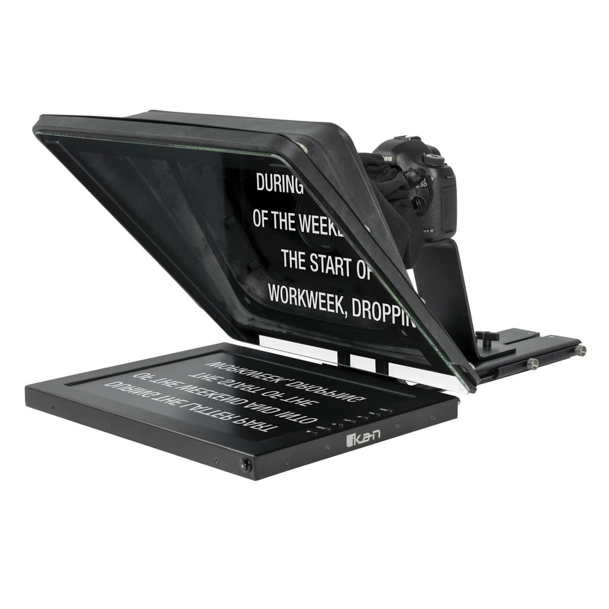 Ikan Professional PT4700-SDI Teleprompter 17" High Bright con vidrio beam splitter 70/30 y 3G-SDI (PT4700-SDI)