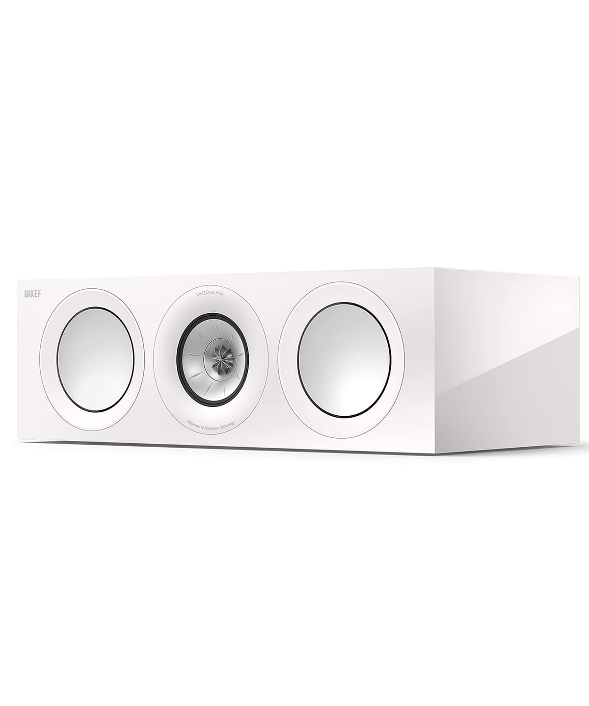 KEF R6 Meta Altavoz Central de Alta Fidelidad (Blanco Brillante, Unidad) R6WG