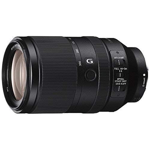 Sony FE SEL70300G 70-300mm F4.5-5.6 G OSS - Teleobjetivo Zoom Full-Frame, Estabilizado, Enfoque Rápido - Versión Internacional (Sin Garantía)