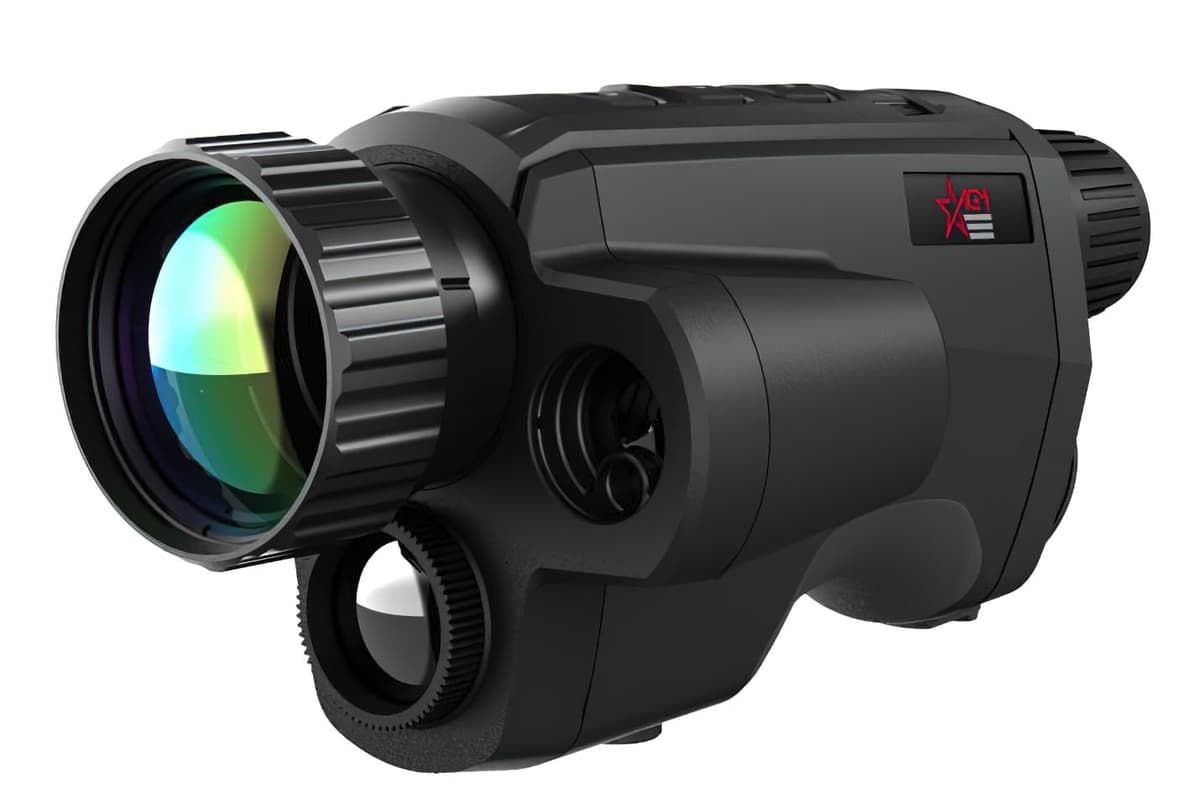 AGM Global Vision FUZION LRF TM50-640 Monocular Térmico y Óptico 640x512, Visor OLED, Telémetro Láser, Imagen Biespectral, Resistente e Impermeable