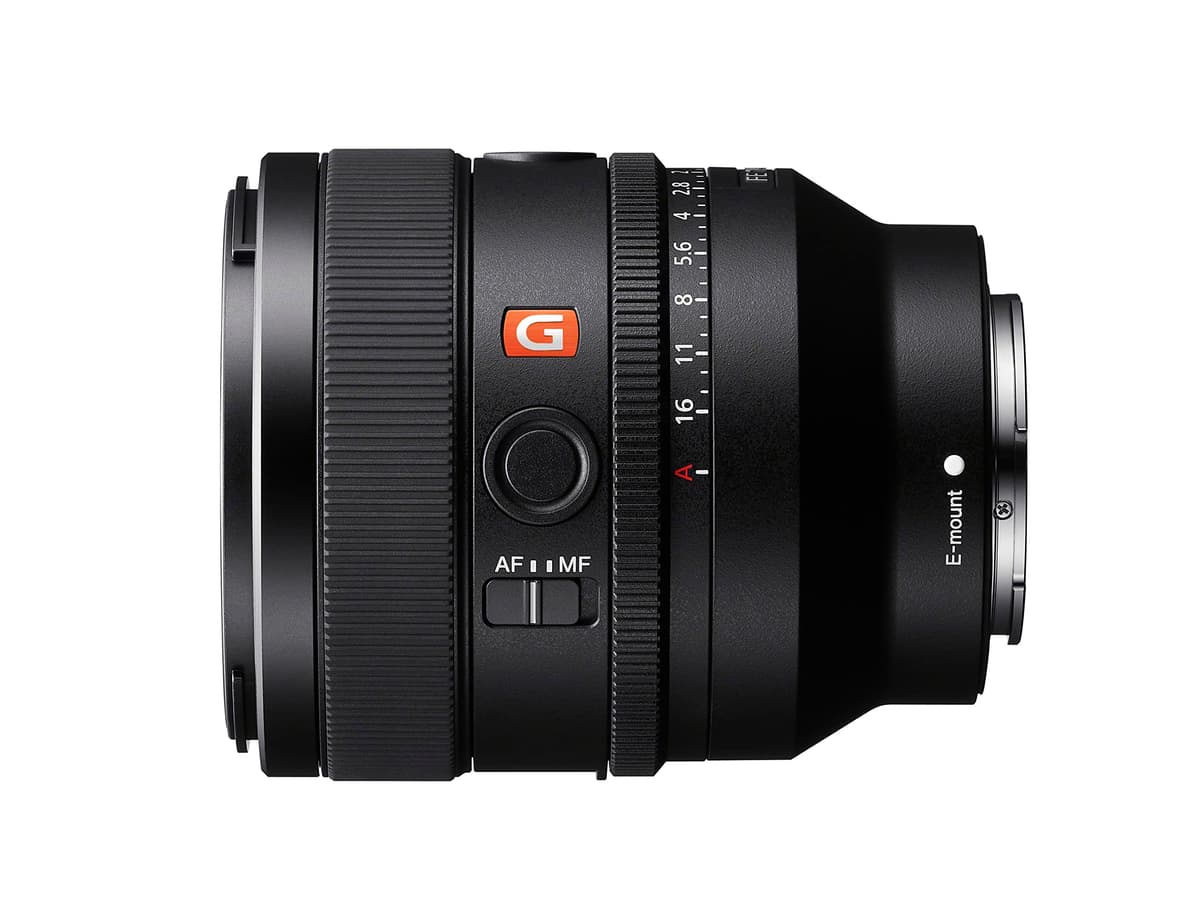 Sony G Master SEL50F14GM - Lente fijo estándar 50mm F1.4 para cámara Sony Alpha montura E, formato full frame, original genuino
