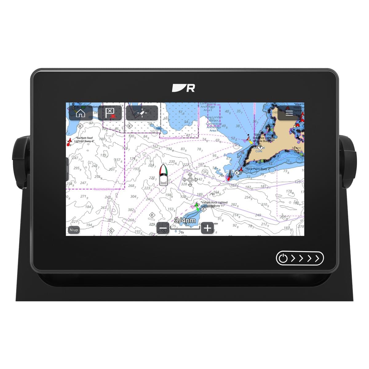 Raymarine Axiom+ E70638 12” Display multifunción GPS MFD chartplotter pantalla táctil marine navegación