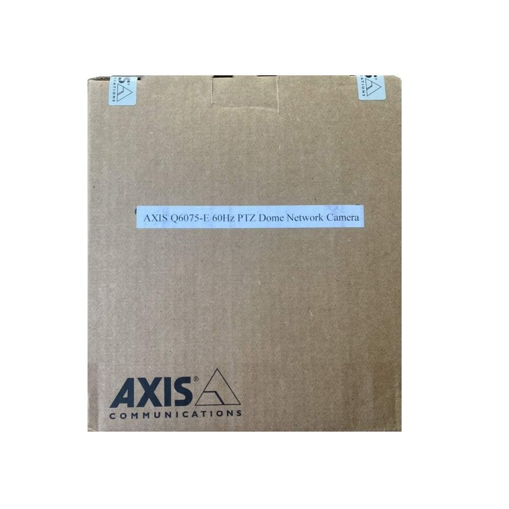 AXIS Q6075-E 01752-004 Cámara PTZ IP exterior, 1080p, zoom óptico, vigilancia seguridad, PoE, resistente a intemperie