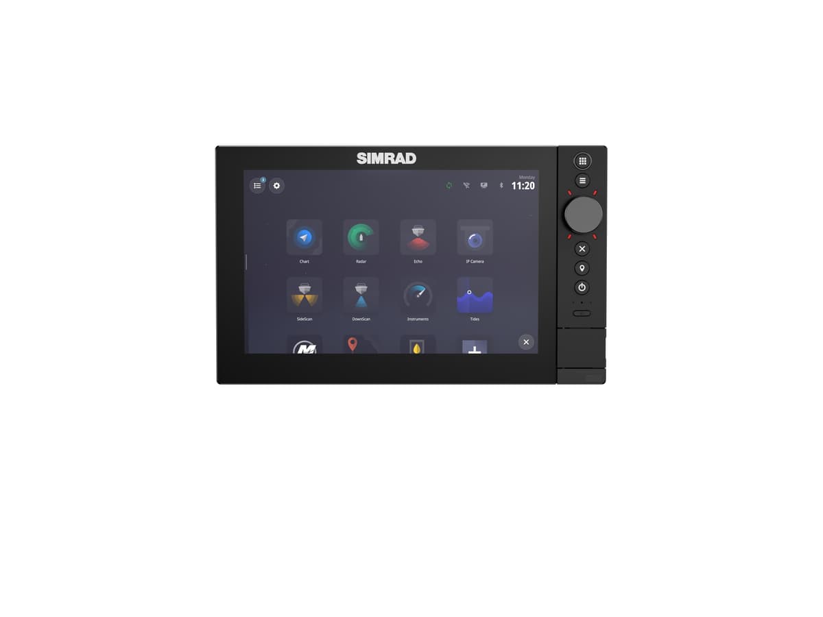 Simrad NSS 4-10" SolarMAX HD Chartplotter y Fishfinder con Mapa Base Mundial, sin sonda - Modelo 000-16275-001