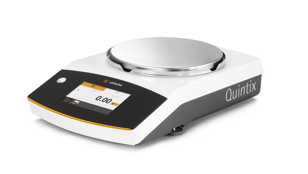 Sartorius Quintix Quintix5102-1S Balanza de Precisión, Calibración Interna, Capacidad 5100 g, Legibilidad 0.01 g, 100-240 V
