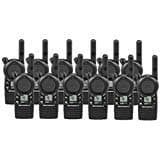 Motorola CLS1410 Walkie Talkies de Dos Vías, 12 Pack, Radio Comunicador, UHF, 1 Watt, 4 Canales, con Cargadores y Accesorios, Modelo SG_B00U9A9TR6_US