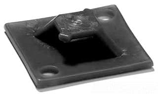 Thomas & Betts TR TC5347AX - Abrazadera/Cinza de Cable 1" Negra con Montaje en Base (Pack de 1000) - Tira de sujeción, cable tie, montaje, negro, 1 pulgada TBTC5347AX
