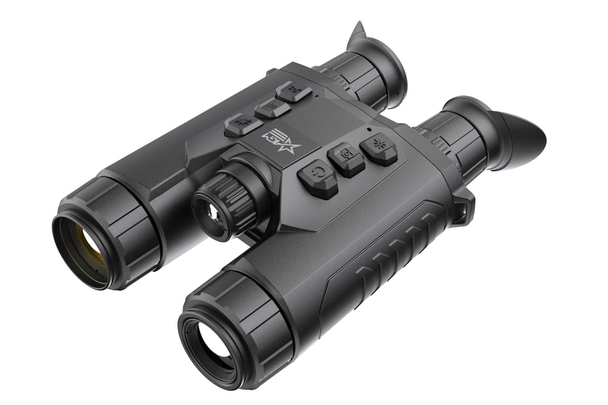 AGM Global Vision ObservIR LRF 35-384 Binocular Térmico de Fusión y CMOS con Telémetro Láser Integrado, Sensor 12µm 384x288 (50 Hz), 4K, Lente 25 mm